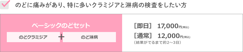 ベーシックのどセット